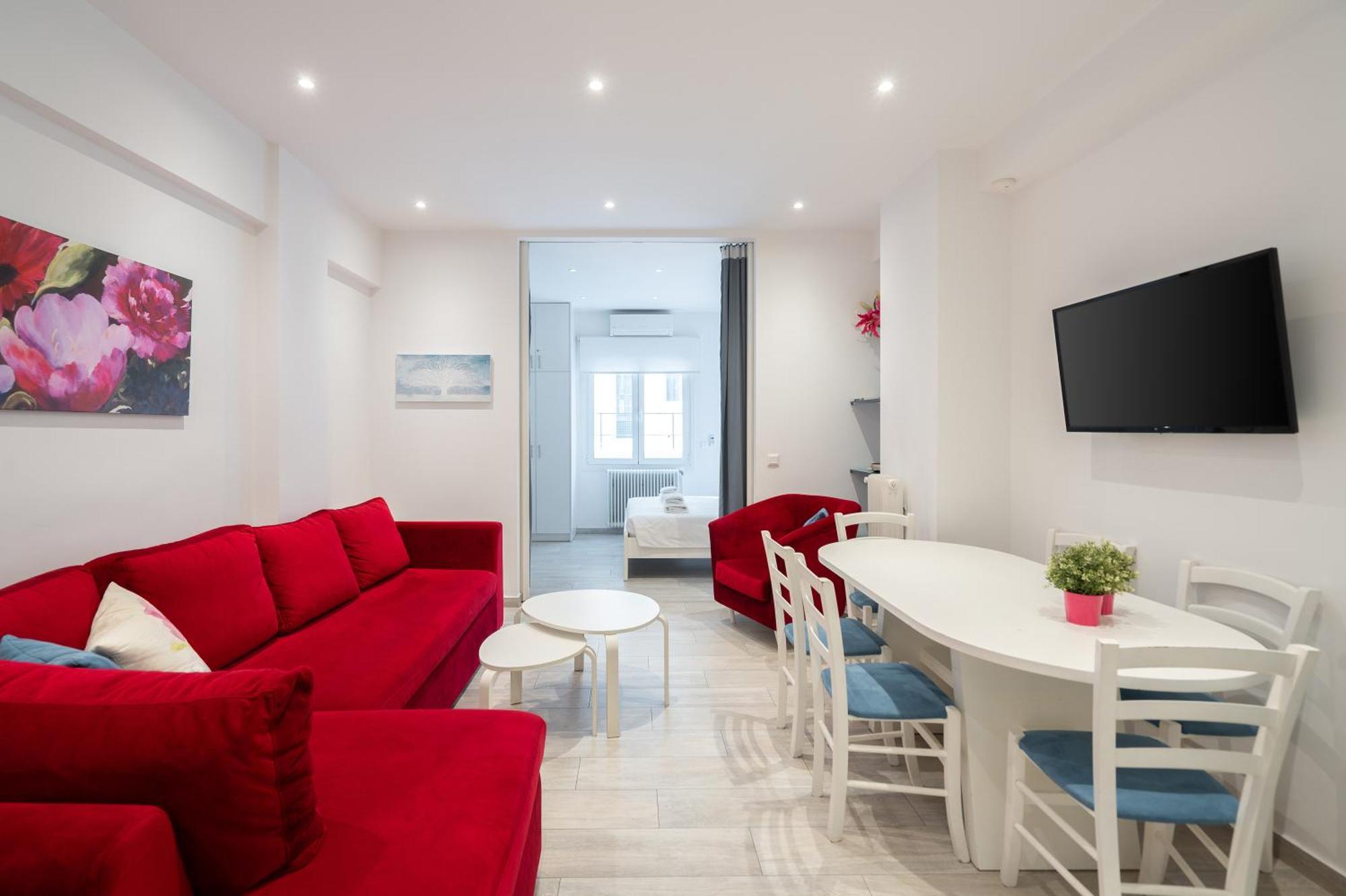 Vibrant & Cozy Apt In Athènes Extérieur photo